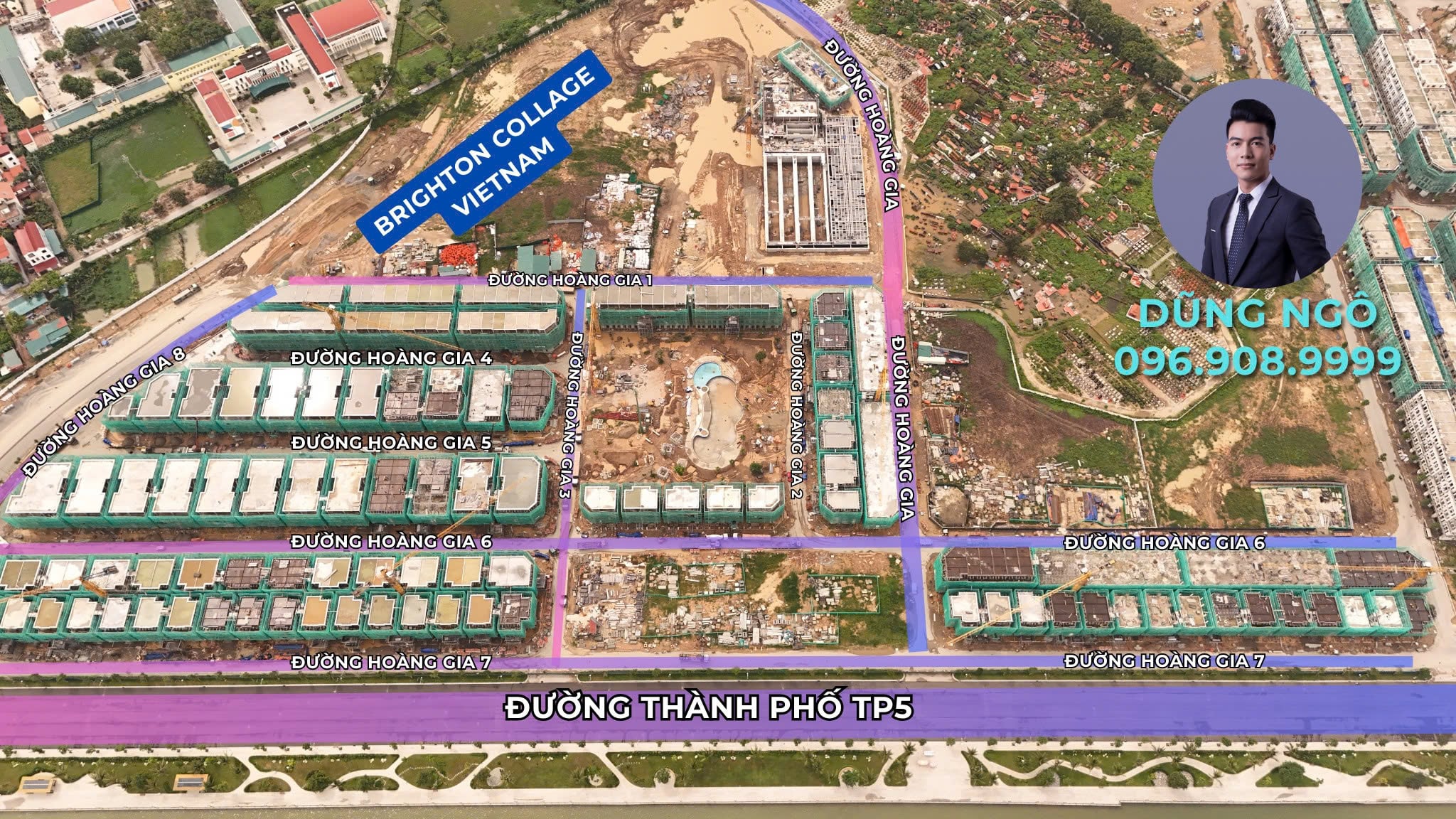 Riêng tiểu khu Hoàng Gia, hiện chủ đầu tư chưa công bố thời gian bàn giao chính thức, tuy nhiên theo tiến độ triển khai thực tế, dự kiến rơi vào cuối năm 2025 hoặc đầu năm 2026.