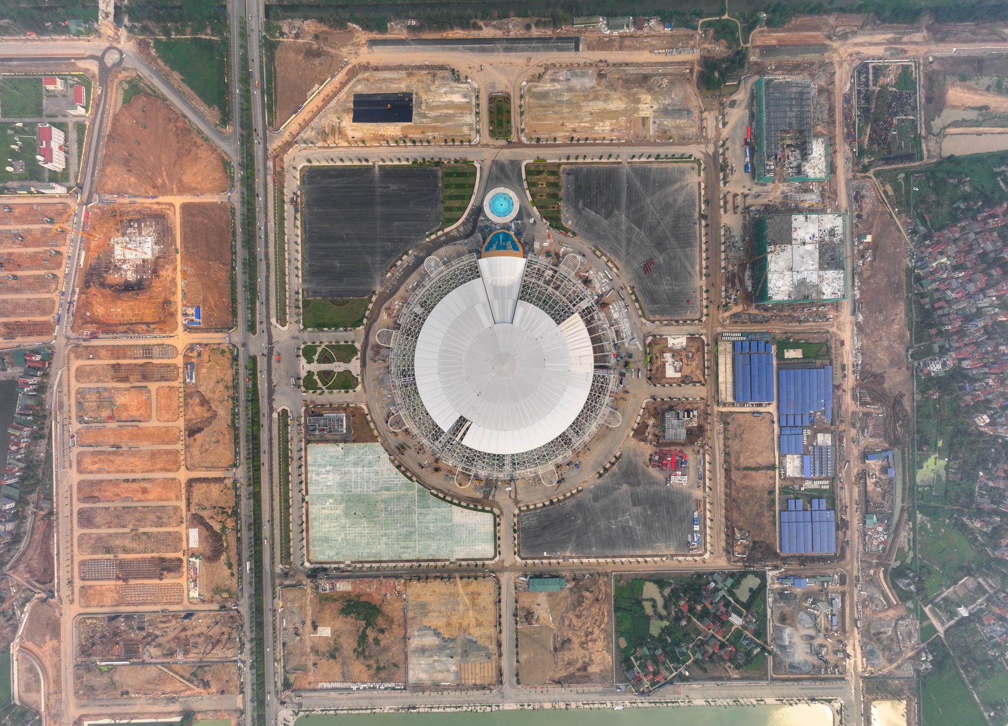 Tiến độ Trung Tâm Triển Lãm Quốc Gia The Grand Expo Tháng 05/2025