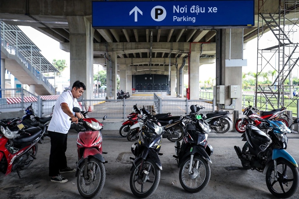 Bãi đậu xe tại các tuyến Metro