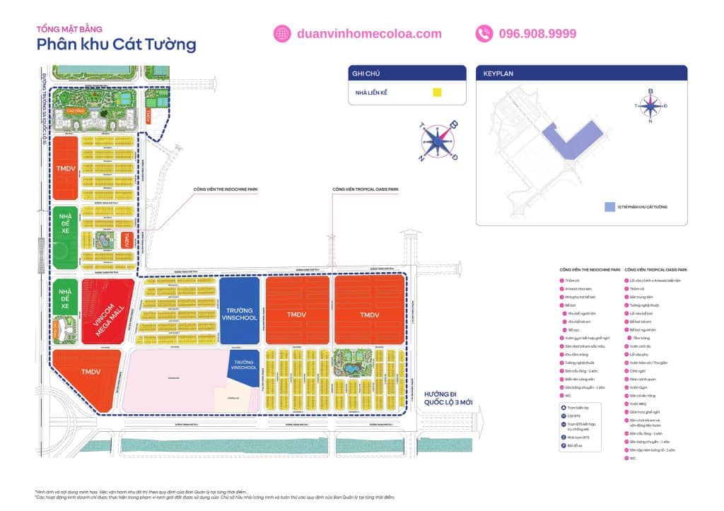TMB phân khu Cát Tường - Vinhomes Cổ Loa