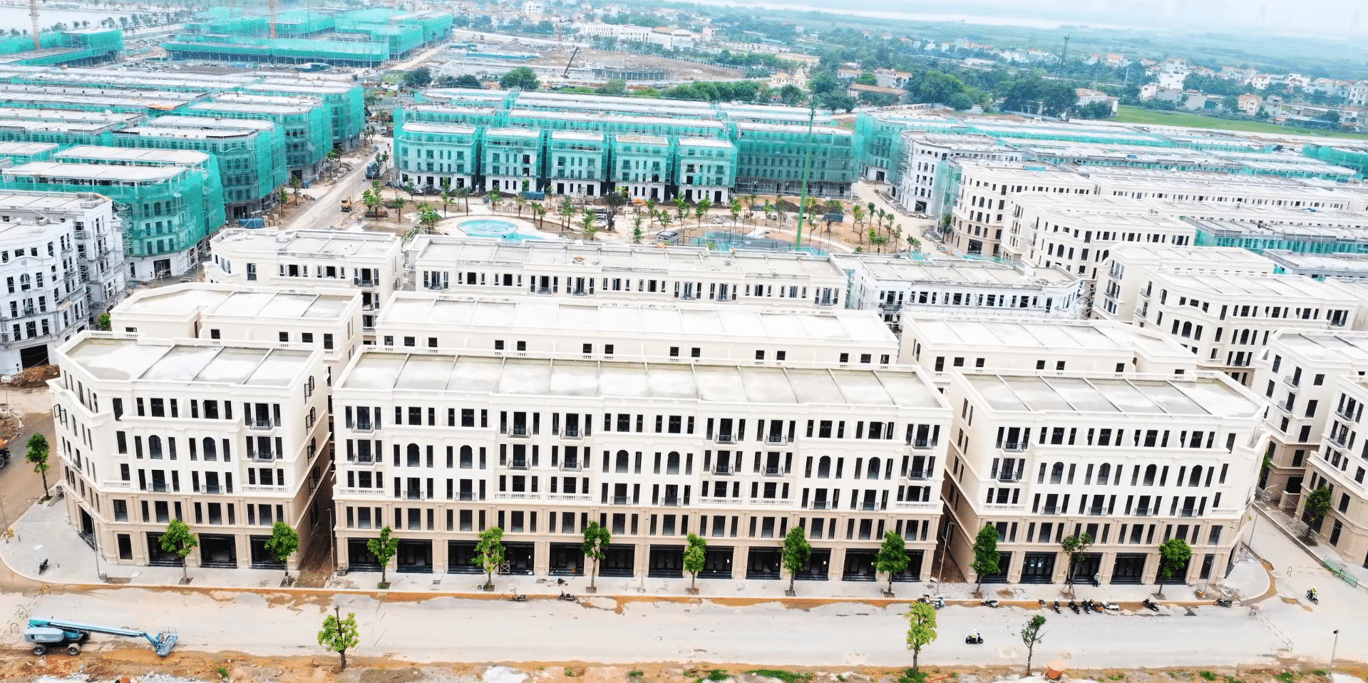 Trục Thiên Nga 1 đã hoàn thiện và sẵn sàng bàn giao cho cư dân đúng tiến độ