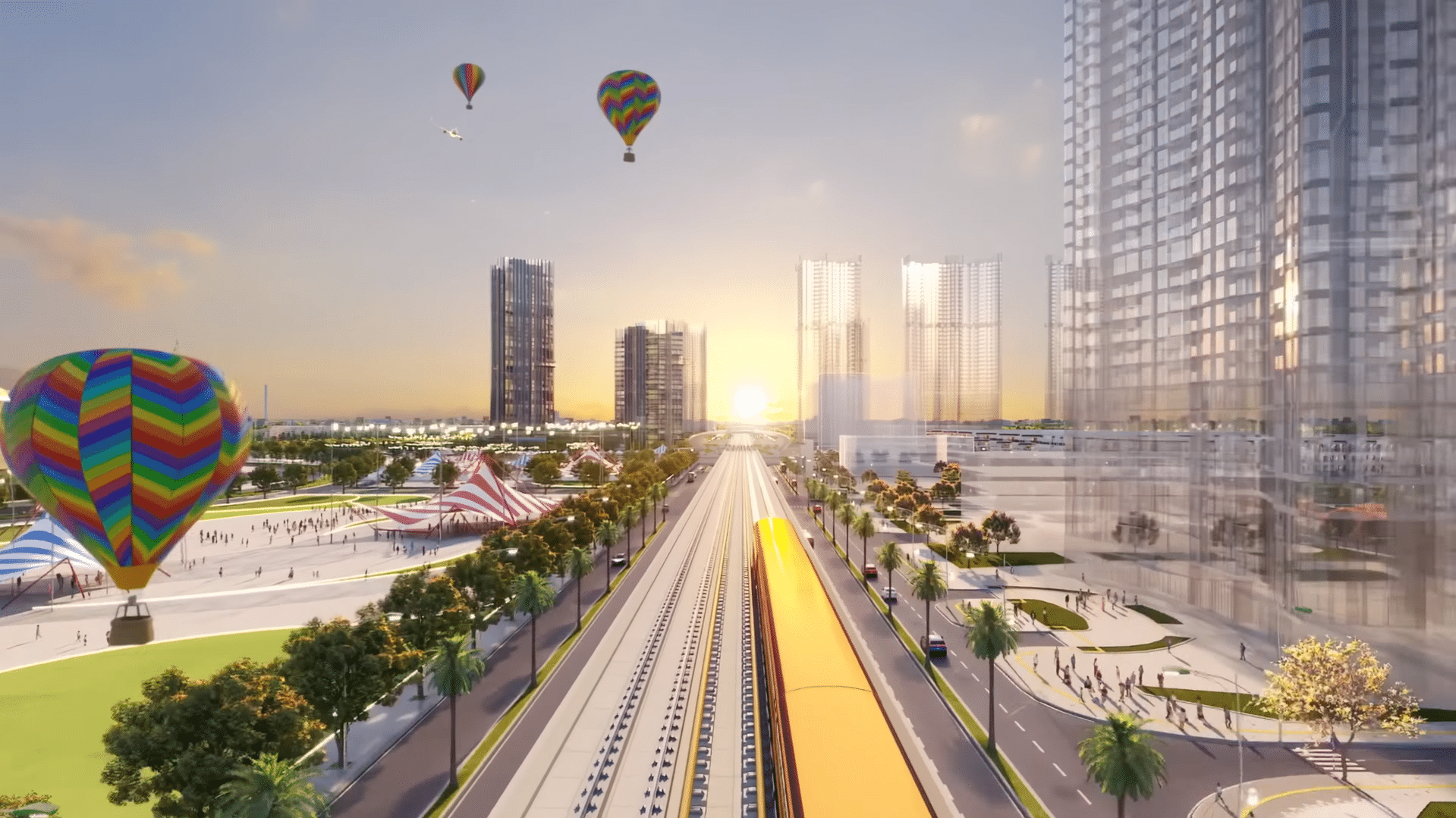 Tuyến Metro số 4 đi quan Đông Anh giúp giảm tải áp lực giao thông, kêt nối nhanh chóng