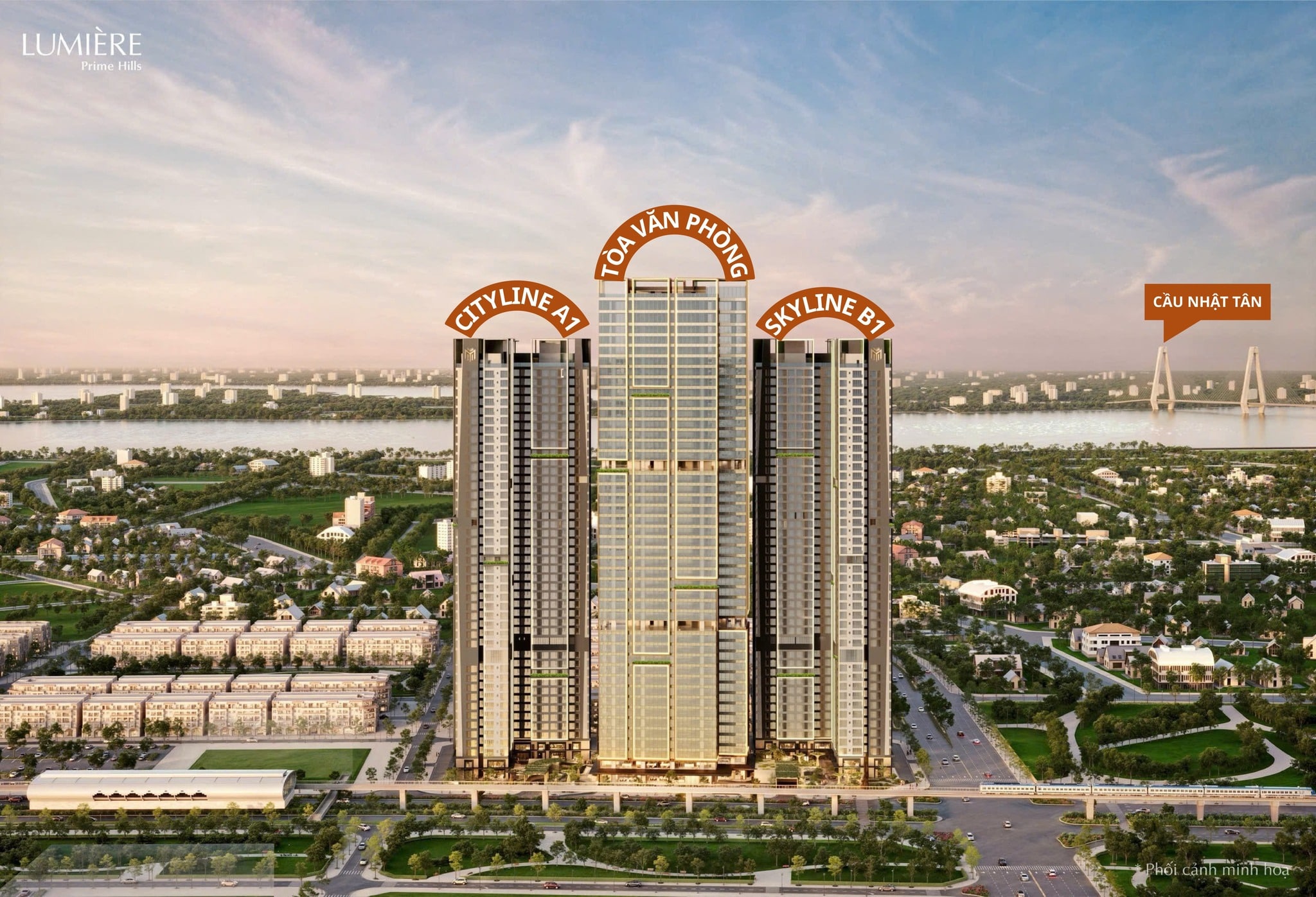Vị trí tòa Cityline B1 Lumiere Prime Hills Cổ Loa