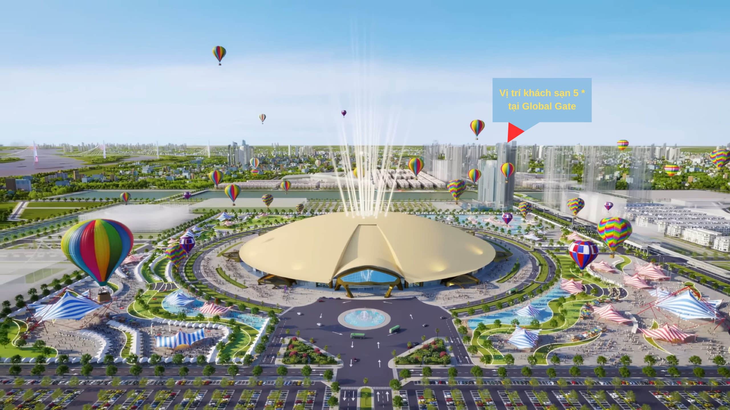Xây dựng khách sạn 5 sao Global Gate Cổ Loa