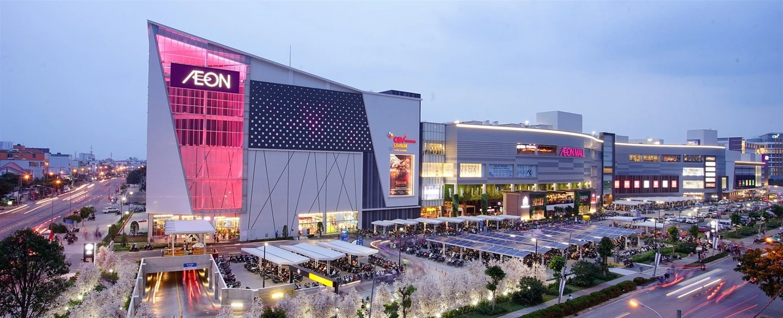 Aeon Mall Long Biên là trung tâm thương mại mang đậm dấu ấn Nhật Bản