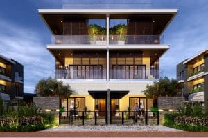 Avt thiết kế nội thất biệt thự song lập Vinhomes Cổ Loa Global Gate