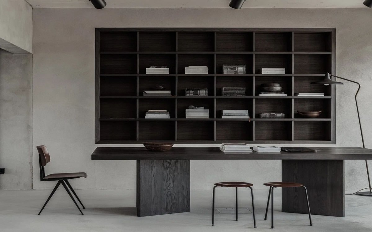Bức tường bằng xi măng là điểm nhấn đặc trưng của phong cách thiết kế Brutalism