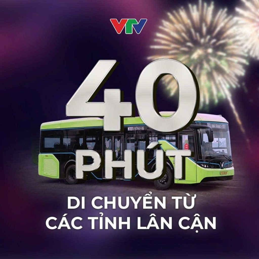Di chuyển từ các tỉnh lân cận đến trung tâm triển lãm Việt Nam mất khoảng 40 phút