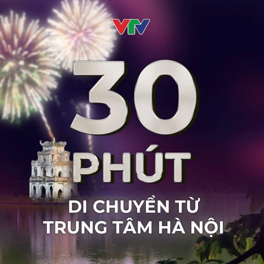 Di chuyển từ trung tâm hà nội đến trung tâm triển lãm Việt Nam mất khoảng 30 phút