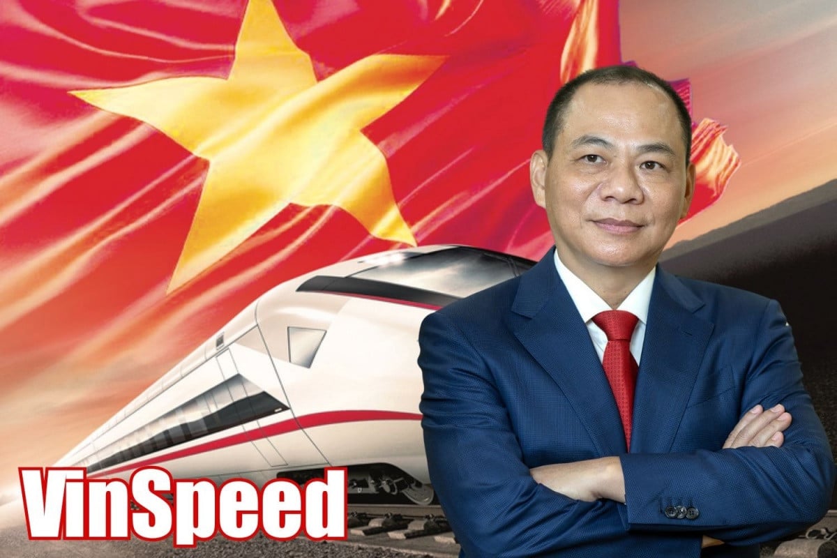 VinSpeed là doanh nghiệp do ông Phạm Nhật Vượng sáng lập, hoạt động chính trong lĩnh vực xây dựng công trình đường sắt, sản xuất đầu máy xe lửa, toa xe..