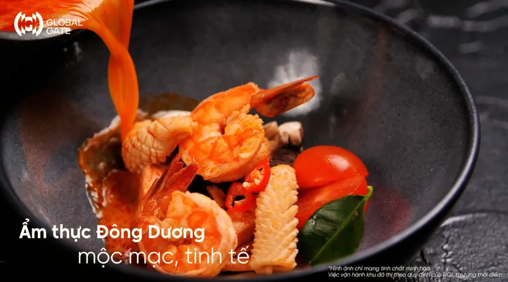 Ẩm thực đông dương mộc mạc tinh tế