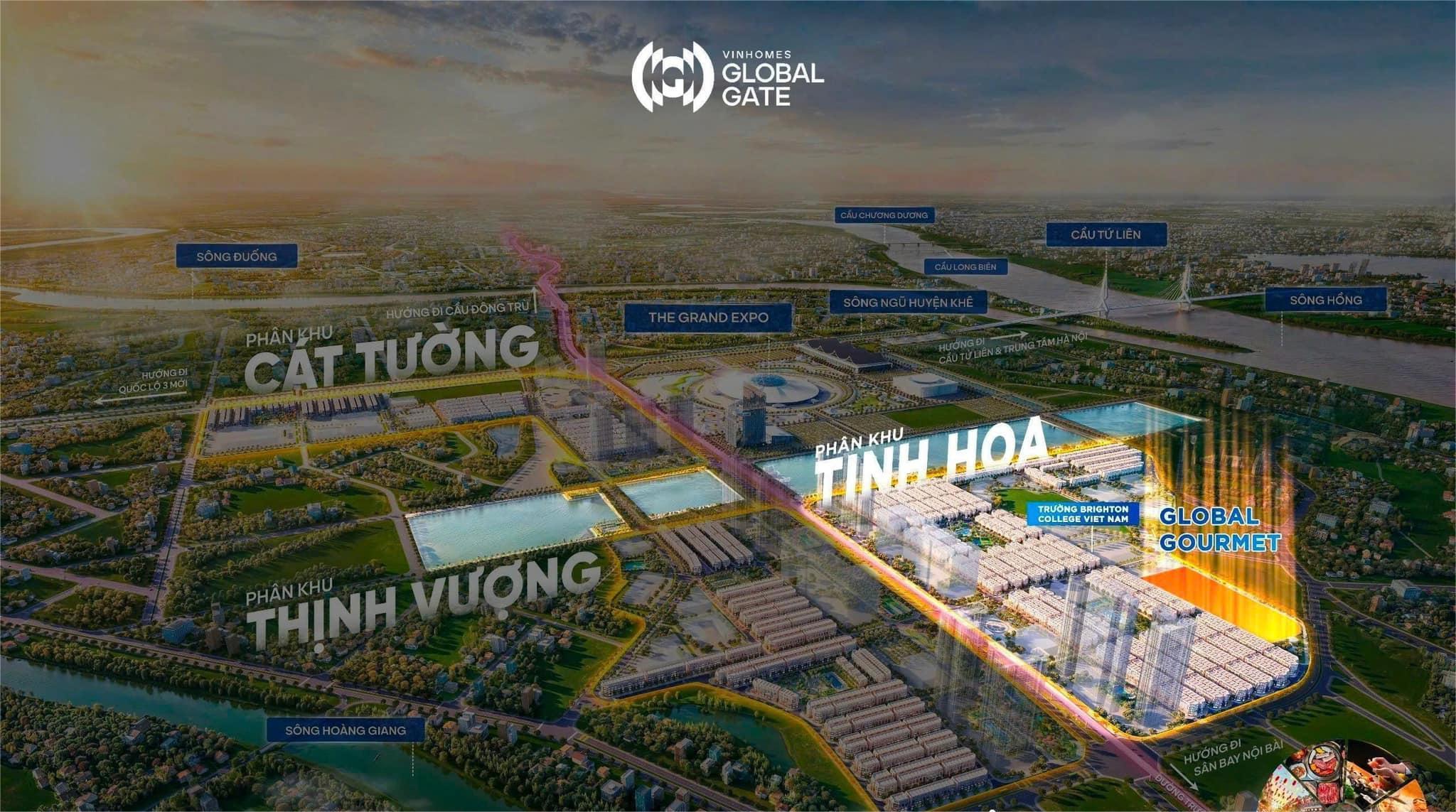 Phân khu Tinh Hoa có mức giá mở bán cao nhất tại dự án