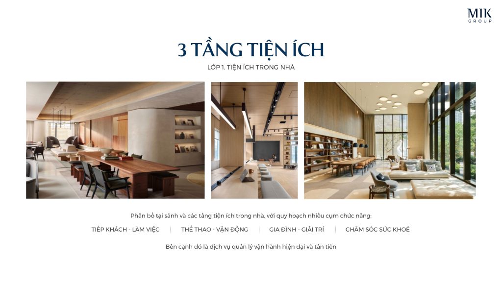 3 tầng tiện ích chung cư Imperia Cổ Loa