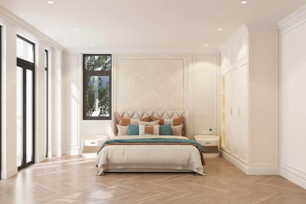 Nội thất phòng ngủ quỹ căn hoàn thiện Vinhomes Cổ Loa