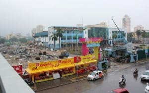 Hình ảnh triển lãm Giảng Võ cũ khi bị phá dỡ