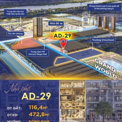 AD-29 - Phân khu Cát Tường - Vinhomes Cổ Loa