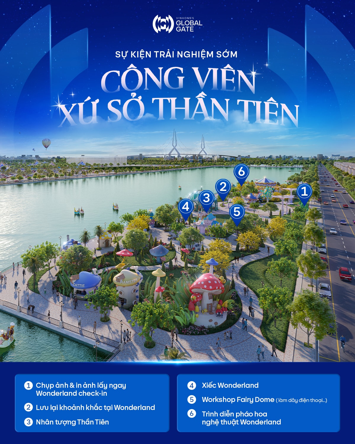 Công viên Xứ Sở Thần Tiên - Công viên chuyên đề dành cho trẻ em lớn nhất Hà Nội.