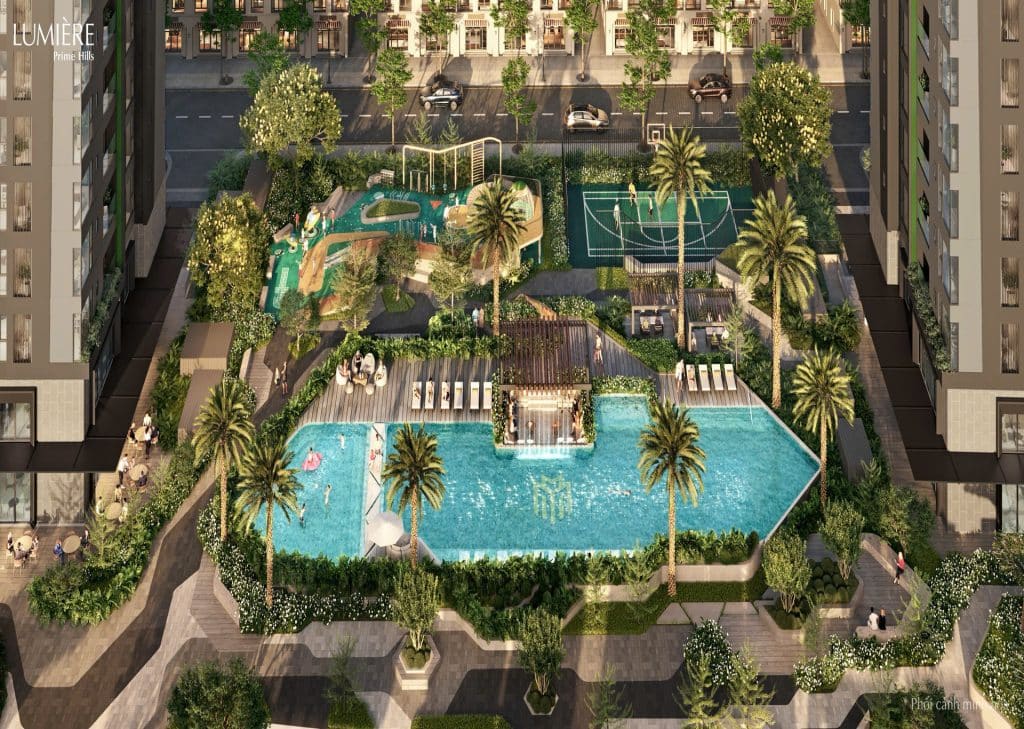 LUMIÈRE Prime Hills_Bird view_Tiện ích ngoài tòa nhà