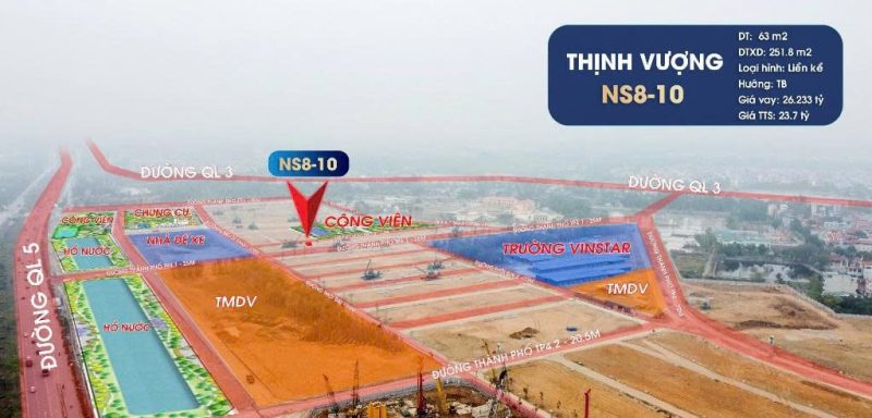NS8-10 - Phân khu Thịnh Vượng - Vinhomes Cổ Loa
