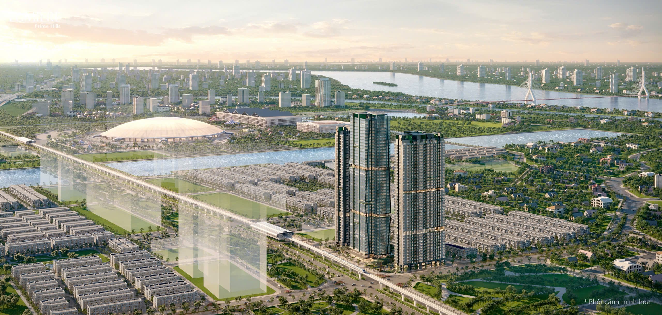 Phối cảnh LUMIÈRE Prime Hills Cổ Loa