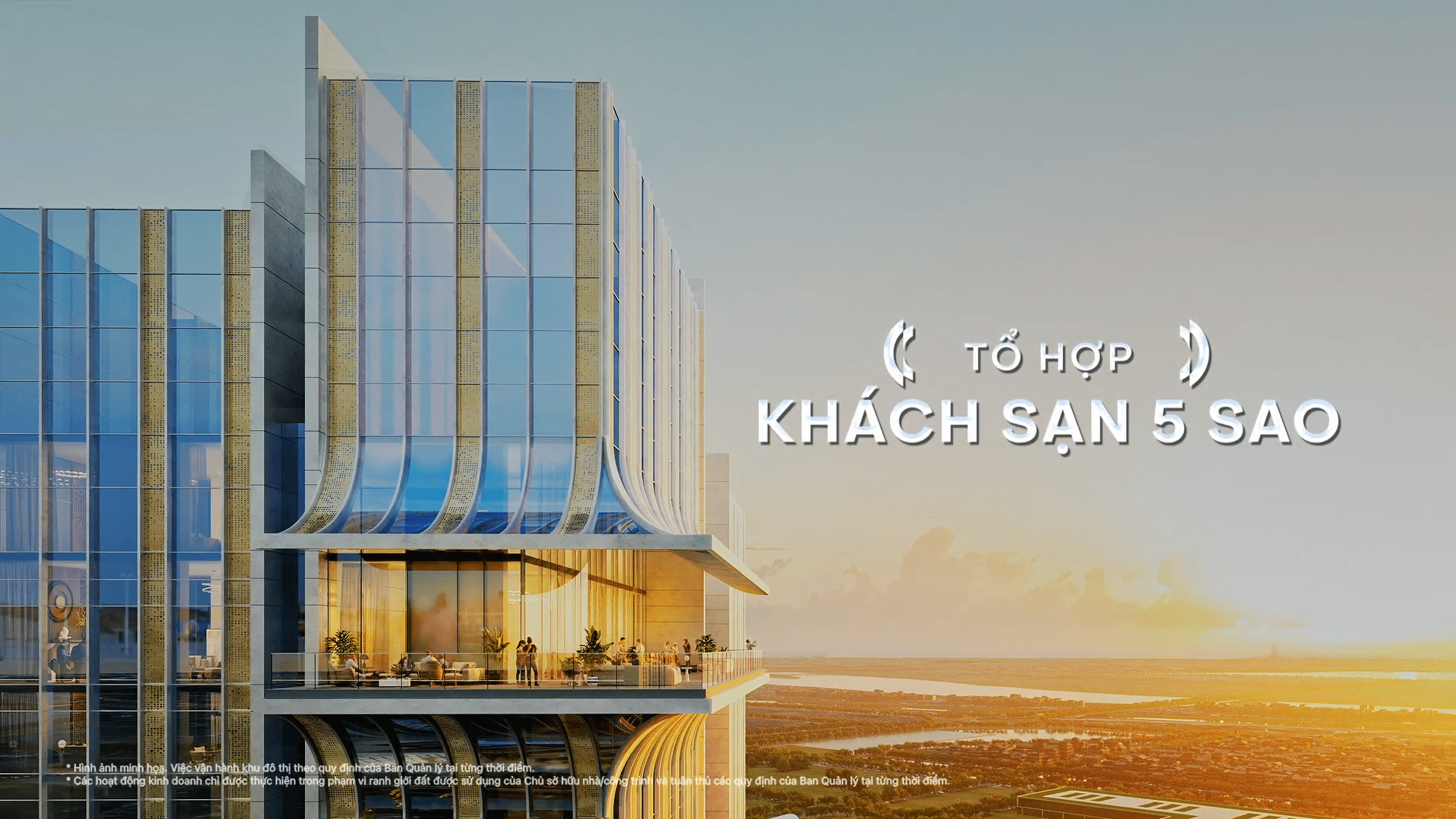 Phối cảnh khách sạn 5 sao duy nhất tại Đông Anh