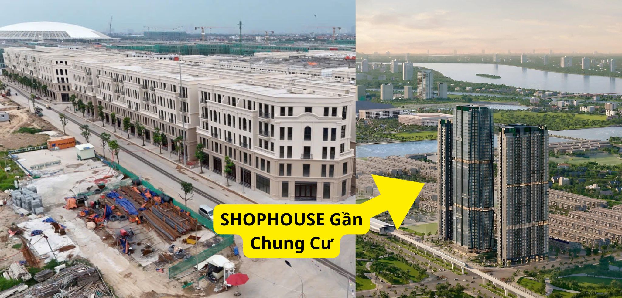 Shophouse gần chung cư