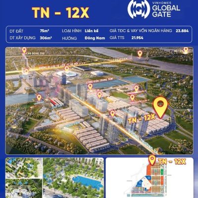 Biệt thự liền kề phân khu tinh hoa cổ loa TN-12X