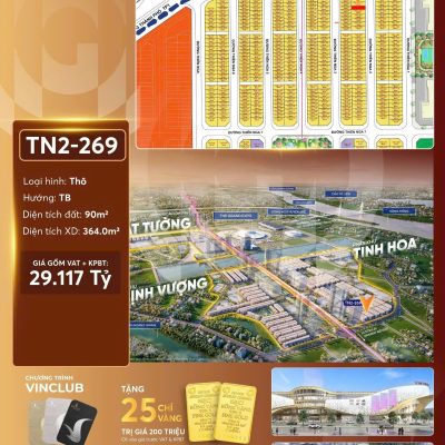 TN2-269 - Phân khu Tinh Hoa- Vinhomes Cổ Loa