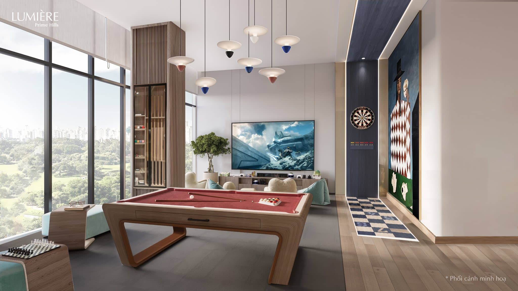 Tiện ích trong nhà tòa Cityline A1